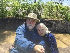 Dan, Ruth Bennett McDougal Dorrough; BT; Miami Wabash and Erie Canal Trail