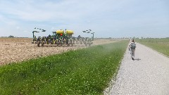 Ruth Bennett McDougal Dorrough; crop sprayer; BT