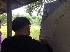 Randall Roberts; updating the Little Loop Challenge Map; Silver Springs Park; Stow, OH