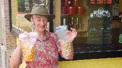 Ruth Bennett McDougal Dorrough; Metropolis Gourmet Popcorn; Cuyahoga Falls, OH