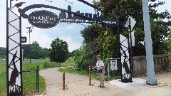 Ruth Bennett McDougal Dorrough; BT; Akron, OH
sign Ohio & Erie Canalway