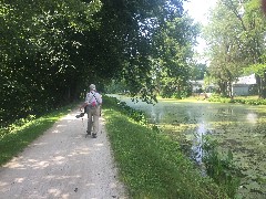 Ruth Bennett McDougal Dorrough; BT; Ohio and Erie Canal Towpath Trail, OH