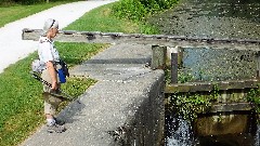 Ruth Bennett McDougal Dorrough; Lock 4; BT; Ohio and Erie Canal Towpath Trail, OH