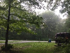 camp site; Punderson State Park; Burton, OH