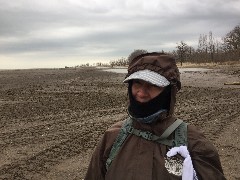 Ruth Bennett McDougal Dorrough; BT; Headlands Beach State Park, OH