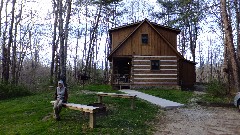 Ruth Bennett McDougal Dorrough; Alpine Cabin; Ohio Cave Area, OH