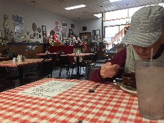 Ruth Bennett McDougal Dorrough; M & M Family Diner; Logan, OH