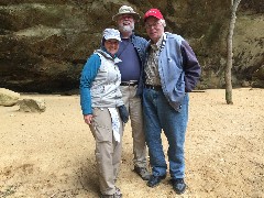 Ruth, Dan, David Dorrough; BT; Ash Cave; Logan, OH