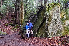 BT; Hocking Hills SP; Grandma Gatewood Trail, OH; Ruth Bennett McDougal Dorrough; Dan Dorrough;