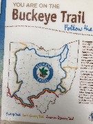 sign you are on the Buckeye Trail