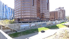 From the John A Roebling Suspension Bridge; Covington, KY