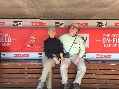 Ruth Bennett McDougal Dorrough; Dan Dorrough; Great American Ballpark; Cincinnati, OH