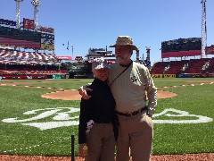 Ruth Bennett McDougal Dorrough; Dan Dorrough; Great American Ballpark; Cincinnati, OH