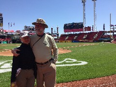 Ruth Bennett McDougal Dorrough; Dan Dorrough; Great American Ballpark; Cincinnati, OH