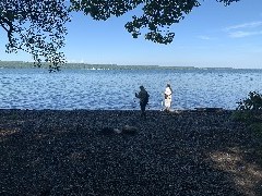 Ruth Bennett McDougal Dorrough; Lyn Jacobs; Bell Station on Cayuga Lake