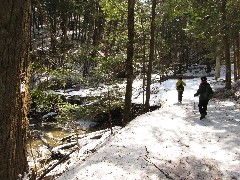 Lyn Jacobs; Ruth Bennett McDougal Dorrough; Hiking; Day Trips; Buttermilk Falls