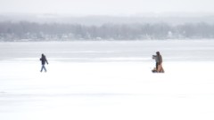 ice on Canandaigua Lake