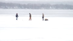 ice on Canandaigua Lake