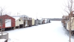 ice on Canandaigua Lake