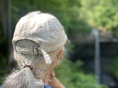 Ruth Bennett McDougal Dorrough; Carpenter Falls waterfall