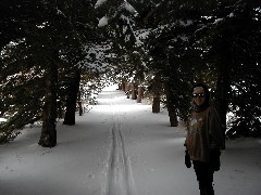 Ruth Bennett McDougal Dorrough; FLCC hike; day trips snow