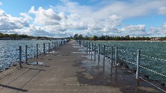 Pier Port of Rochester Genesee Riverway, NY