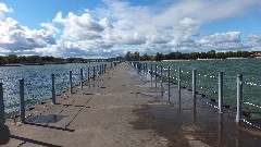 Pier Port of Rochester Genesee Riverway, NY