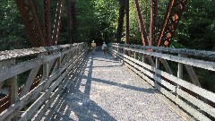 Judy Geisler; Ruth Bennett McDougal Dorrough; Greenbrier River Trail, WV