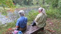 Ruth Bennett McDougal Dorrough; Judy Geisler; Greenbrier River Trail, WV