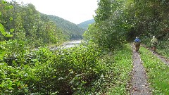 Ruth Bennett McDougal Dorrough; Judy Geisler; Greenbrier River Trail, WV