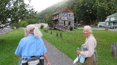 Judy Geisler; Ruth Bennett McDougal Dorrough; Greenbrier River Trail, WV