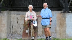 Ruth Bennett McDougal Dorrough; Judy Geisler; water tower; Greenbrier River Trail