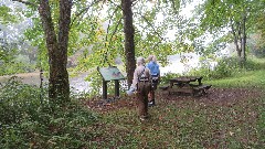 Ruth Bennett McDougal Dorrough; Judy Geisler; Greenbrier River Trail, WV