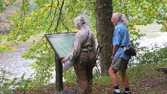 Ruth Bennett McDougal Dorrough; Judy Geisler; Greenbrier River Trail, WV