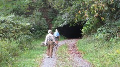 Ruth Bennett McDougal Dorrough; Judy Geisler; Greenbrier River Trail, WV