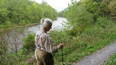 Ruth Bennett McDougal Dorrough; Greenbrier River Trail, WV