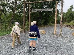 Ruth Bennett McDougal Dorrough; Judy Geisler; Greenbrier River Trail, WV