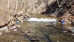 fishermen; Grimes Glen Naples, NY