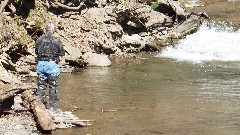 fishermen; Grimes Glen Naples, NY