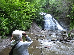 waterfall; Jean Bub; waterfalls; Grimes Glen