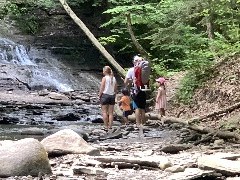 Grimes Glen Park; Naples, NY