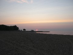 sunset at Hamlin Beach State Park Day Trips Hiking