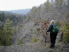 Ruth Bennett McDougal Dorrough; Day Hi Hiking Tor Trips Hi-Tor