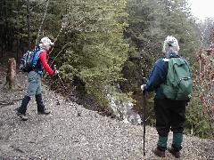 Lyn Jacobs; Ruth Bennett McDougal Dorrough; Day Hi Hiking Tor Trips Hi-Tor