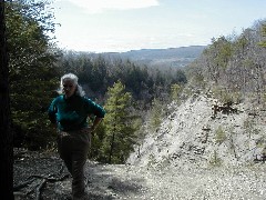 Ruth Bennett McDougal Dorrough; Day Hi Hiking Tor Trips Hi-Tor