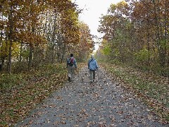 Dan Dorrough; Ruth Bennett McDougal Dorrough; Hiking Day Trips Lehigh Valley Trail