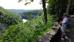 Ruth Bennett McDougal Dorrough; Letchworth Park gorge