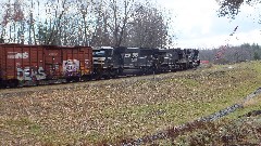 train; Letchworth Park