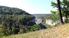 Letchworth Park; view of Upper Falls