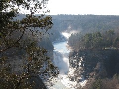 Letchworth Park; Portage Bridge